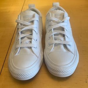 Converse All Star all white sneaker 6